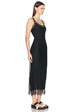Gabriela Hearst Polus Dress in Black, view 2, click to view large image.