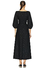 Gabriela Hearst Madyn Dress in Black, view 4, click to view large image.