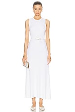 Gabriela Hearst Meier Dress in Ivory, view 1, click to view large image.