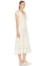 Gabriela Hearst Waldman Dress in Ivory, view 2, click to view large image.