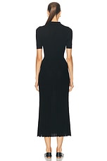 Gabriela Hearst Amor Dress in Black, view 3, click to view large image.