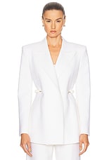 Gabriela Hearst Epona Blazer in Ivory | FWRD