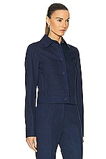 Gabriela Hearst Thereza Jacket in Denim, view 2, click to view large image.