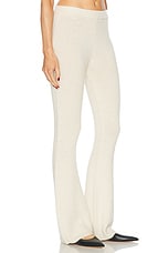 Gabriela Hearst Ornston Pant in Ivory, view 2, click to view large image.