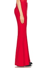 Gabriela Hearst Rhein Pant in Scarlet Red, view 3, click to view large image.