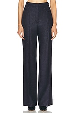 Gabriela Hearst Vest Pant in Dark Navy Multi, view 1, click to view large image.