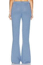 Gabriela Hearst Ornston Pant in Light Blue Denim, view 4, click to view large image.