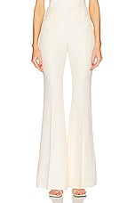 Gabriela Hearst Laurel Pants in Ivory, view 1, click to view large image.