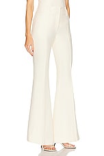Gabriela Hearst Laurel Pants in Ivory, view 2, click to view large image.