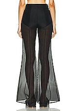 Gabriela Hearst Rhein Pant in Black, view 3, click to view large image.