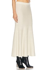 Gabriela Hearst Manni Skirt in Ivory, view 2, click to view large image.