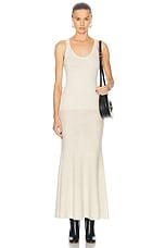 Gabriela Hearst Manni Skirt in Ivory, view 5, click to view large image.