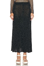 Gabriela Hearst Floris Skirt in Black & White Beads, view 1, click to view large image.
