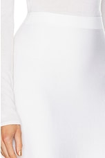 Gabriela Hearst Freddie Skirt in Ivory, view 6, click to view large image.