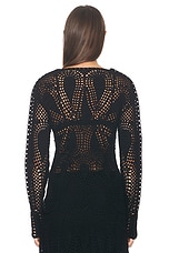 Gabriela Hearst Capps Top in Black, view 3, click to view large image.