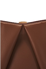 Gabriela Hearst Taylor Clutch in Cognac, view 8, click to view large image.