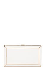 Gabriela Hearst Callas Clutch in Cream, view 3, click to view large image.
