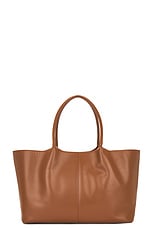 Gabriela Hearst Mcewan Tote in Wood, view 1, click to view large image.