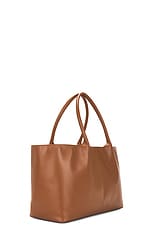 Gabriela Hearst Mcewan Tote in Wood, view 4, click to view large image.
