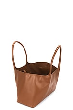 Gabriela Hearst Mcewan Tote in Wood, view 5, click to view large image.