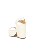 Gabriela Hearst Iris Sandal in Ivory, view 3, click to view large image.