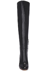 Gabriela Hearst Linda Over The Knee Boot in Black, view 4, click to view large image.