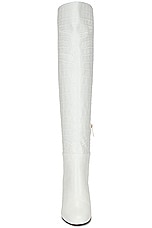 Gabriela Hearst Linda Over The Knee Boot in White, view 4, click to view large image.