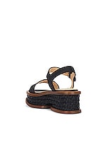 Gabriela Hearst Michael Sandal in Black, view 3, click to view large image.