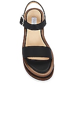 Gabriela Hearst Michael Sandal in Black, view 4, click to view large image.