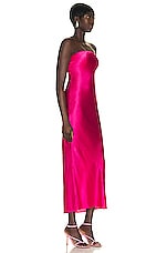 Cult Gaia Perla Gown in DRAGONFRUIT, view 2, click to view large image.