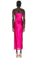 Cult Gaia Perla Gown in DRAGONFRUIT, view 3, click to view large image.