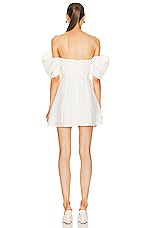 Cult Gaia Asal Dress in Off White, view 3, click to view large image.