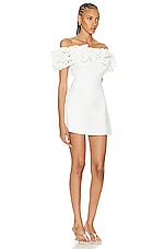 Cult Gaia Apryl Dress in Off White, view 2, click to view large image.