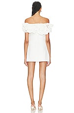 Cult Gaia Apryl Dress in Off White, view 3, click to view large image.