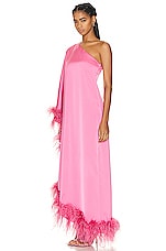 Cult Gaia Nadira Gown in Rosado, view 3, click to view large image.