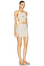 Cult Gaia Aura Dress in Beach, view 2, click to view large image.