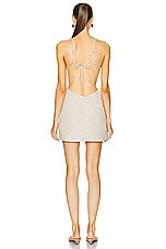 Cult Gaia Aura Dress in Beach, view 3, click to view large image.