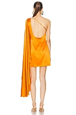 Cult Gaia Enza Dress in Marmalade, view 4, click to view large image.