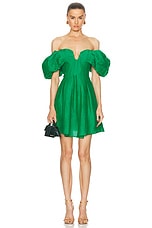 Cult Gaia Lissett Dress in Malachite, view 1, click to view large image.