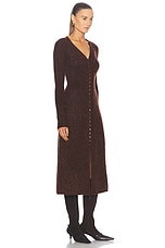 Cult Gaia Bessania Knit Dress in Java, view 2, click to view large image.