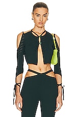 Cult Gaia Raelyn Knit Top in Isla, view 1, click to view large image.