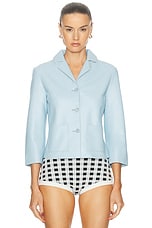 Cult Gaia Layton Blazer in Hydrangea, view 1, click to view large image.