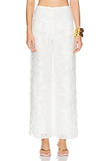 Cult Gaia Lane Pant in Off White, view 1, click to view large image.