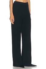 Cult Gaia Sudi Knit Pant in Black, view 2, click to view large image.