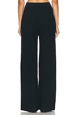 Cult Gaia Sudi Knit Pant in Black, view 4, click to view large image.