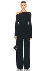 Cult Gaia Sudi Knit Pant in Black, view 5, click to view large image.