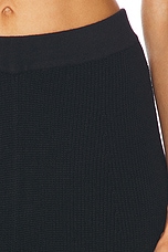 Cult Gaia Sudi Knit Pant in Black, view 6, click to view large image.