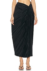 Cult Gaia Sonoma Skirt in Black, view 1, click to view large image.