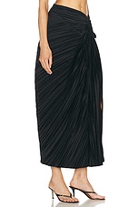 Cult Gaia Sonoma Skirt in Black, view 2, click to view large image.