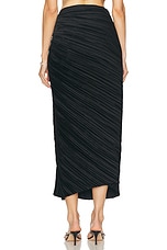 Cult Gaia Sonoma Skirt in Black, view 4, click to view large image.